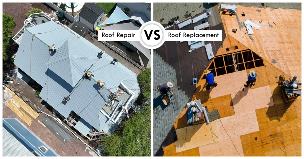 Roof Repair vs. Replacement
