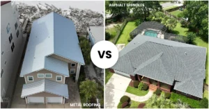 Metal Roofing vs. Asphalt Shingles
